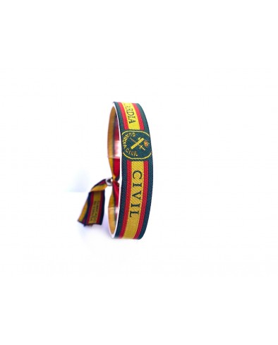 Lote 10 pulseras Guardia Civil