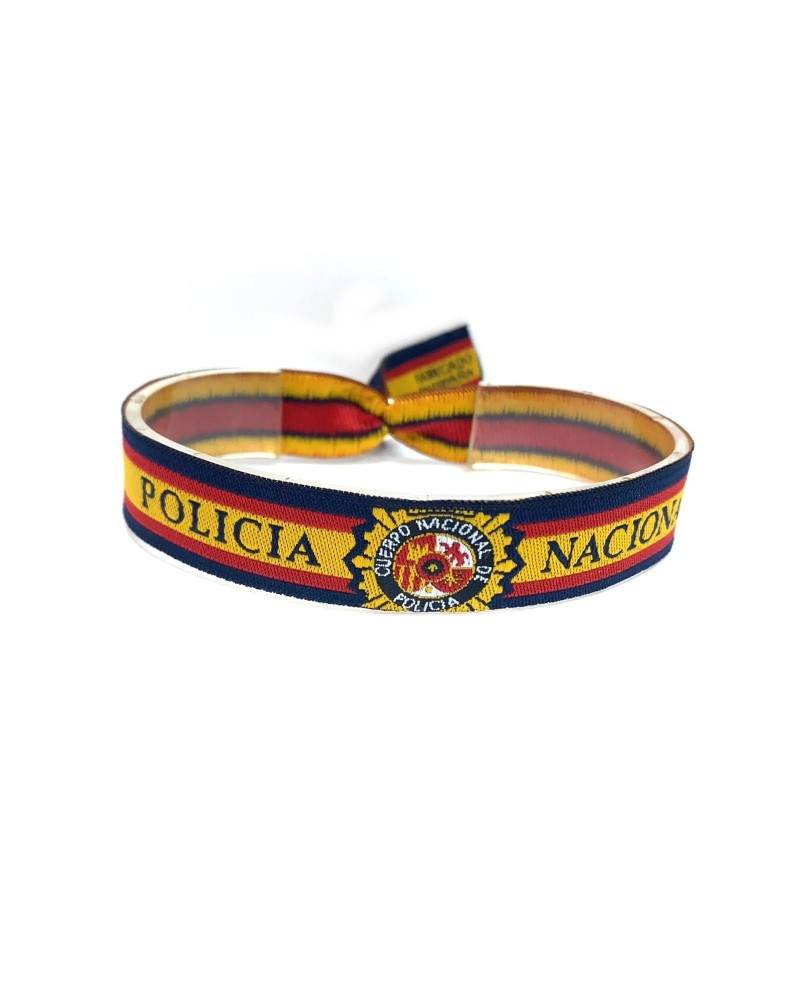 Pulsera de la Policía Nacional