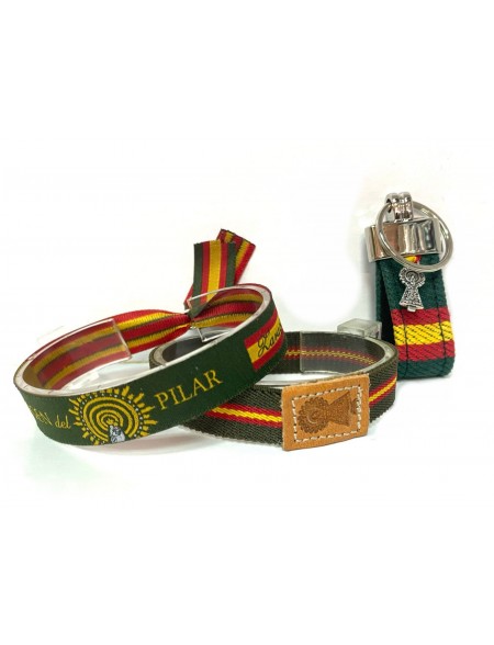 Conjunto Virgen del Pilar verde