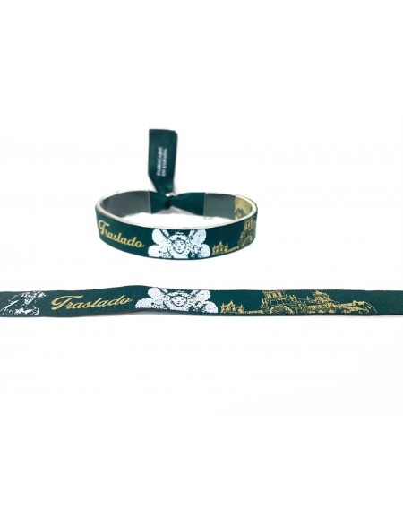 Pulsera de tela traslado Virgen del Rocío