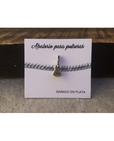 Abalorios bañados en plata