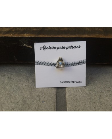 Abalorios bañados en plata