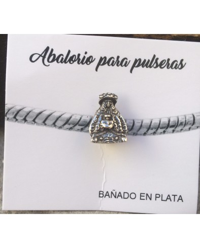 Abalorios bañados en plata