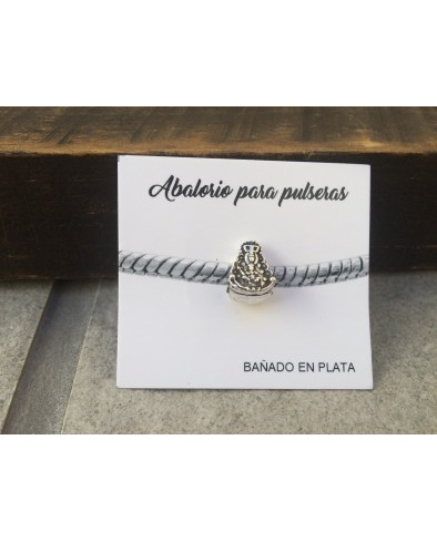 Abalorios bañados en plata